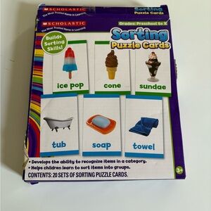 Scholastic Educational Puzzle Cards